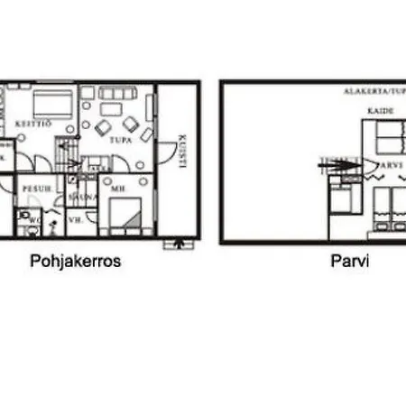 Сasa de vacaciones Holiday Maanselan Etappi / Tikantupa *